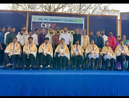ಹೆಚ್ .ಕೆ .ಎಸ್ ಪಿ ಯು ಕಾಲೇಜಿನಲ್ಲಿ ಜೆ.ಇ.ಇ ಸಾಧಕರಿಗೆ ಅಭಿನಂದನಾ ಕಾರ್ಯಕ್ರಮ