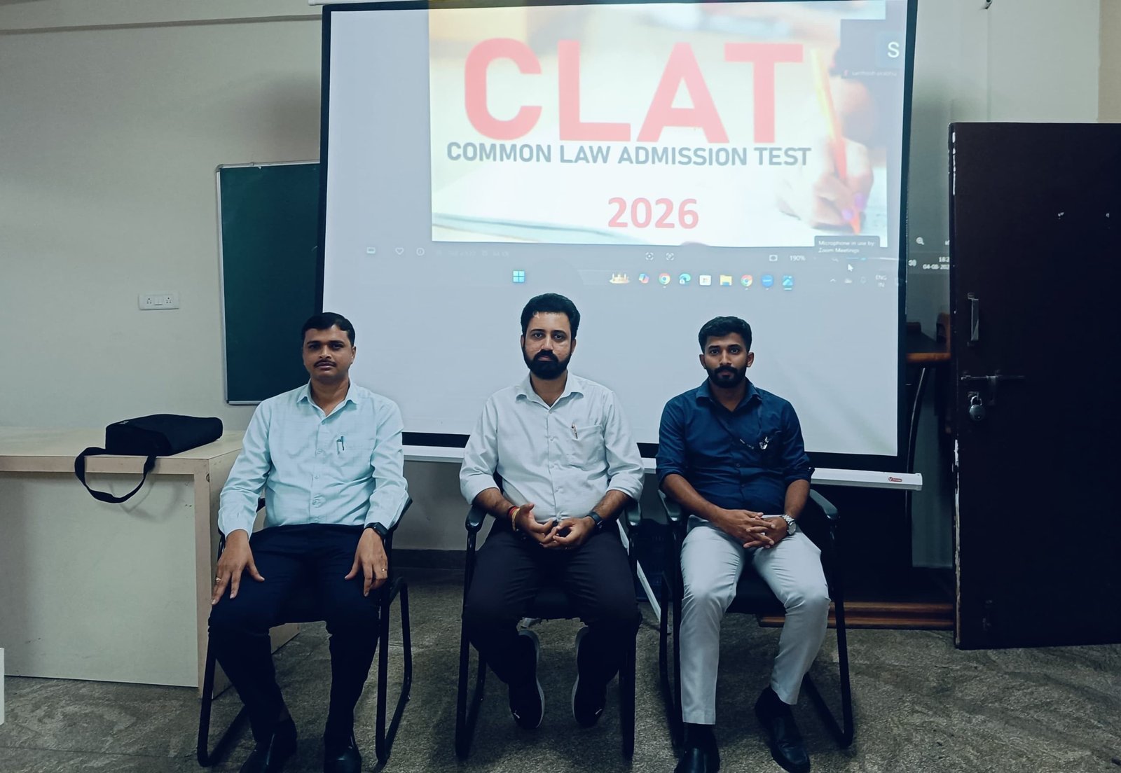ಹೆಚ್.ಕೆ.ಎಸ್ ಪಿ ಯು ಕಾಲೇಜಿನಲ್ಲಿ CLAT ಪರೀಕ್ಷೆಯ ಮಾಹಿತಿ ಕಾರ್ಯಗಾರ.