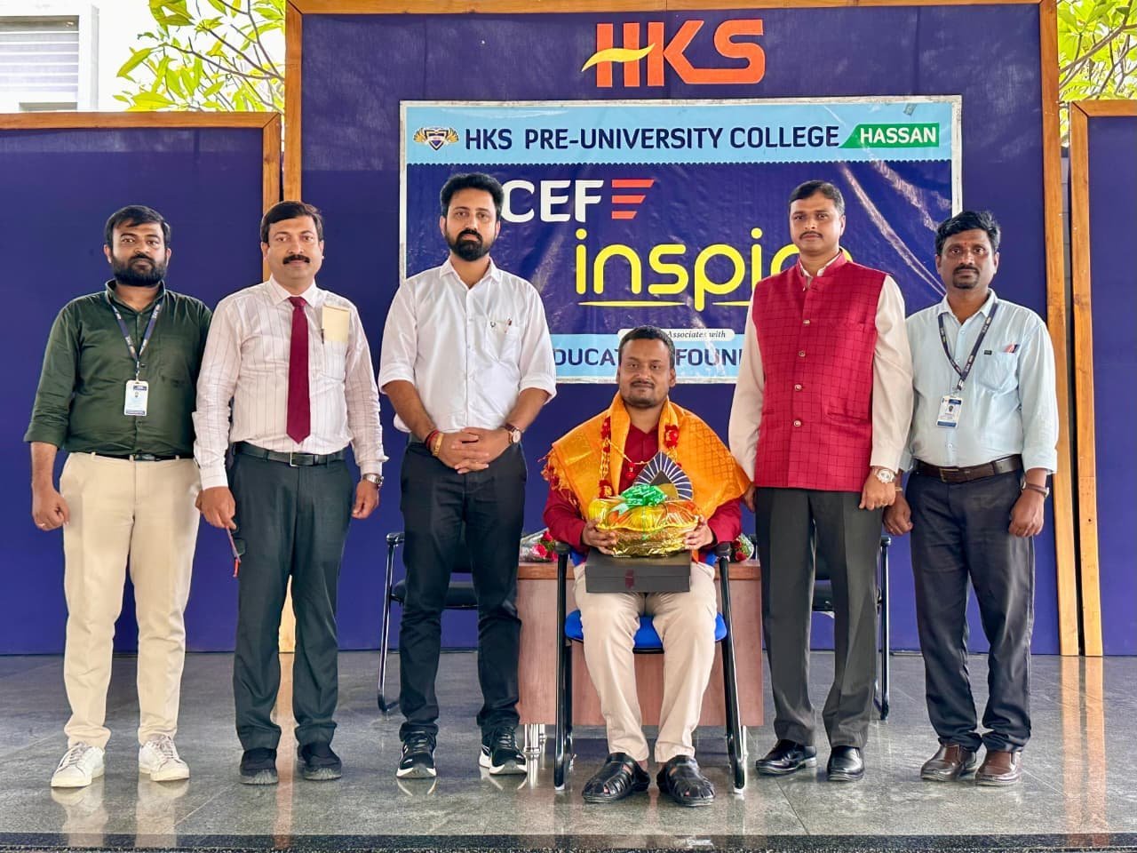 ಹೆಚ್.ಕೆ.ಎಸ್ ಪಿ ಯು ಕಾಲೇಜಿನಲ್ಲಿ  ವಿದ್ಯಾರ್ಥಿಗಳಿಗೆ ಕ್ರಿಯೇಟಿವ್ ಸ್ಫೂರ್ತಿ ಮಾತು ಕಾರ್ಯಕ್ರಮ.